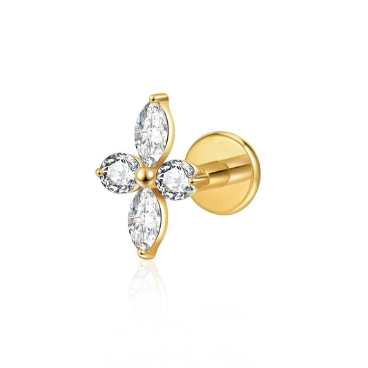 Bloom Flat Back Stud