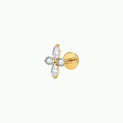 Bloom Flat Back Stud