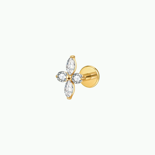Bloom Flat Back Stud