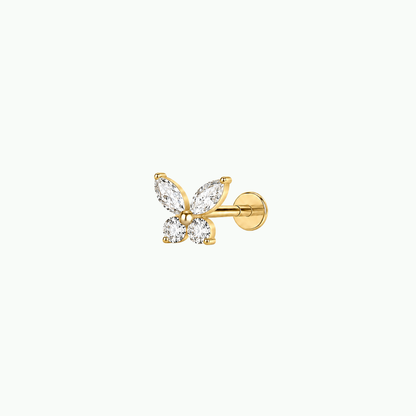 Butterfly Flat Back Stud